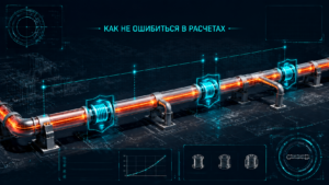 как рассчитать расстояние между сильфонными компенсаторами